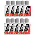 Kit 10X Amino Liquid 3800 - 480ml Morango - BodyAction