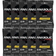 Kit 10X Anabolic Turbo - 500g Refil Neutro - Black Skull