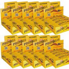 Kit 10X Barra Protobar Whey - 8 Unidades 70g Dulce de Leche Havana - Nutrata