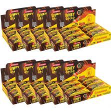 Kit 10X Barra Whey Grego Bar - 12 Unidades de 40g Dulce de Leche Havanna e Morango - Nutrata