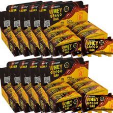 Kit 10X Barra Whey Grego Bar - 12 Unidades de 40g Dulce de Leche Havanna - Nutrata