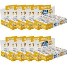Kit 10X Barra Whey Grego Bar - 12 Unidades de 40g Mouse de Maracuj� - Nutrata