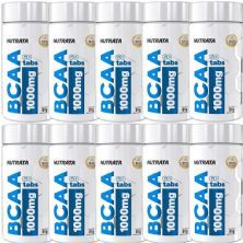 Kit 10X BCAA 1000mg - 60 Tabs - Nutrata