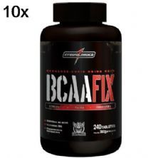 Kit 10X BCAA Fix Darkness - 240 Tabletes - IntegralM�dica