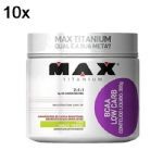 Kit 10X BCAA Low Carb - 300g Ma�� Verde - Max Titanium