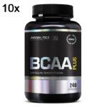 Kit 10X BCAA Plus - 240 C�psulas - Probi�tica