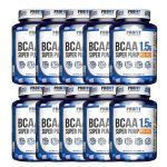 Kit 10X Bcaa Super Pump 1,5g -120 C�psulas - ProFit