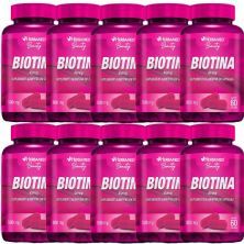 Kit 10X Biotina 45mcg - 60 C�psulas - Herbamed