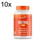 Kit 10X Biotina Complex - 60 C�psulas - Bigens