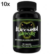 Kit 10X Black Mamba Hardcore - 60 C�psulas - Intlab