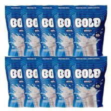 Kit 10X Bold Whey - 900g Refil Cookies e Cream - Bold