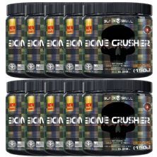 Kit 10X Bone Crusher Nova F�rmula - 150g Hot Orange - Black Skull