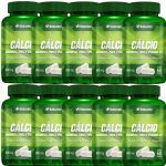 Kit 10X Calcio, Magnesio, Zinco E. Vit D3 600mg 60cps - Herbamed