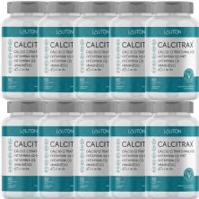 Kit 10X Calcitrax - 60 Comprimidos - Lauton Nutrition