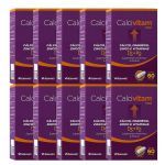 Kit 10X Calcivitam 600mg 60 C�psulas - Herbamed