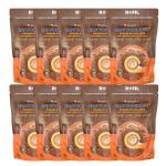 Kit 10X CappuccinoFit - 600g Refil Chocolate Maltado - ElementoPuro