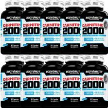 Kit 10X Carnitine 2000 - 60 C�psulas - Body Nutry