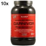 Kit 10X Carnivor - 980g Chocolate - Musclemeds