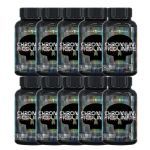 Kit 10X Chromium Picolinate - 200 Tablets - Black Skull