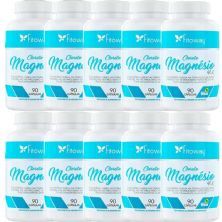 Kit 10X Cloreto de Magn�sio PA - 90 C�psulas - Fitoway
