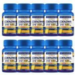 Kit 10X Coenzima Q10 100mg � 60 C�psulas - Catarinense Nutri��o
