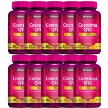 Kit 10X Coenzima Q10 - 30 C�psulas - Herbamed