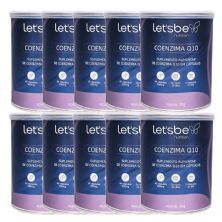 Kit 10X Coenzima Q10 - 60 Capsulas - LetsBe Nutrition