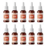 Kit 10X Coenzima Q10 Ydrosolv - 30ml Sabor Natural - Yosen