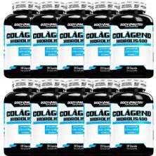 Kit 10X Col�geno Hidrolisado - 120 C�psulas - Body Nutry