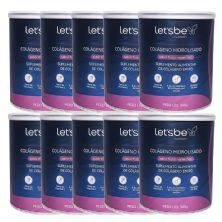 Kit 10X Col�geno Hidrolisado - 300g Frutas Vermelhas - Let�s Be Nutrition