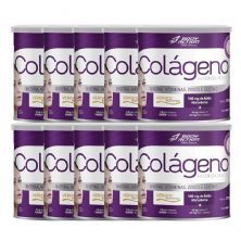 Kit 10X Col�geno Hidrolisado Nutri Science - 200g Natural - BodyAction