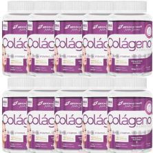 Kit 10X Col�geno Hidrolisado Tipo I - 90 C�psulas - BodyAction
