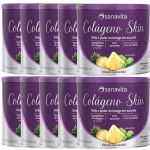 Kit 10X Col�geno Skin - 200g Abacaxi com Hortel� - Sanavita
