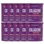 Kit 10X Col�geno Skin - 200g Morango Com A�a� - Sanavita