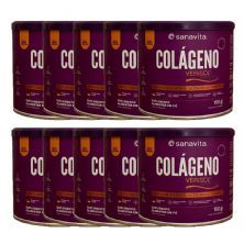 Kit 10X Col�geno Verisol - 150g Frutas Tropicais - Sanavita