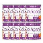 Kit 10X Col�geno Verisol Com Hialur�nico - 200g Laranja com Acerola - BodyAction