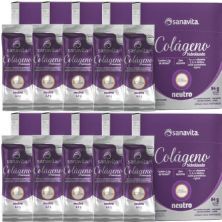 Kit 10X Col�geno Verisol Hidrolisado - 30 Sticke de 2,8g Neutro - Sanavita