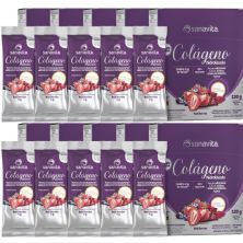 Kit 10X Col�geno Verisol Hidrolisado - 30 Sticke de 4g Red Berries - Sanavita