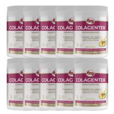 Kit 10X Colagentek - 300g Abacaxi - Vitafor