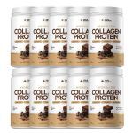 Kit 10X Collagen Protein Bodybalance - 450g Chocolate Belga - True Source	