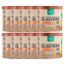 Kit 10X Collagen Renew Verisol - 300g Laranja  - Nutrify