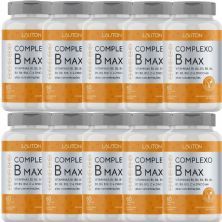 Kit 10X Complexo B Max - 60 C�psulas - Lauton Nutrition