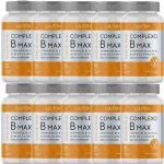 Kit 10X Complexo B Max - 60 C�psulas - Lauton Nutrition