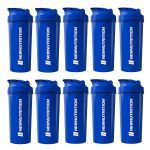 Kit 10X Coqueteleira - 600ml Azul - Newnutrition