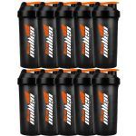 Kit 10X Coqueteleira - 600ml Fume Tampa Preta - New Millen