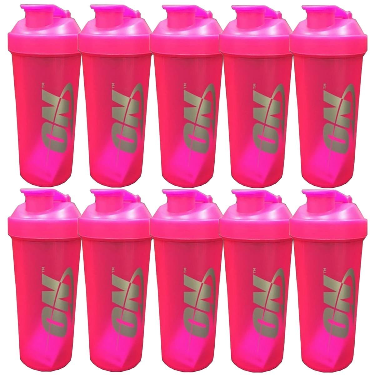 Kit 10X Coqueteleira - 700ml Rosa - ON