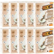 Kit 10X Cracker Monster Com Pasta De Amendoim - 55g Chocolate Branco - Rock Peanut