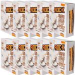 Kit 10X Cracker Monster Com Pasta De Amendoim - 55g Coconut Spread - Rock Peanut
