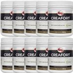 Kit 10X Creafort Creapure Creatina - 300g - Vitafor