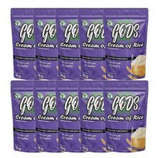 Kit 10X Cream of Rice - 1000g Refil Natural - Canibal